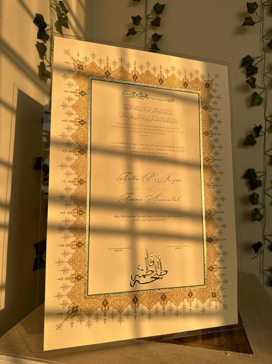Sameen Prints Green
